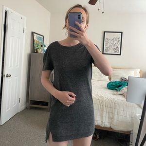 Grey t-shirt dress urban outfitters